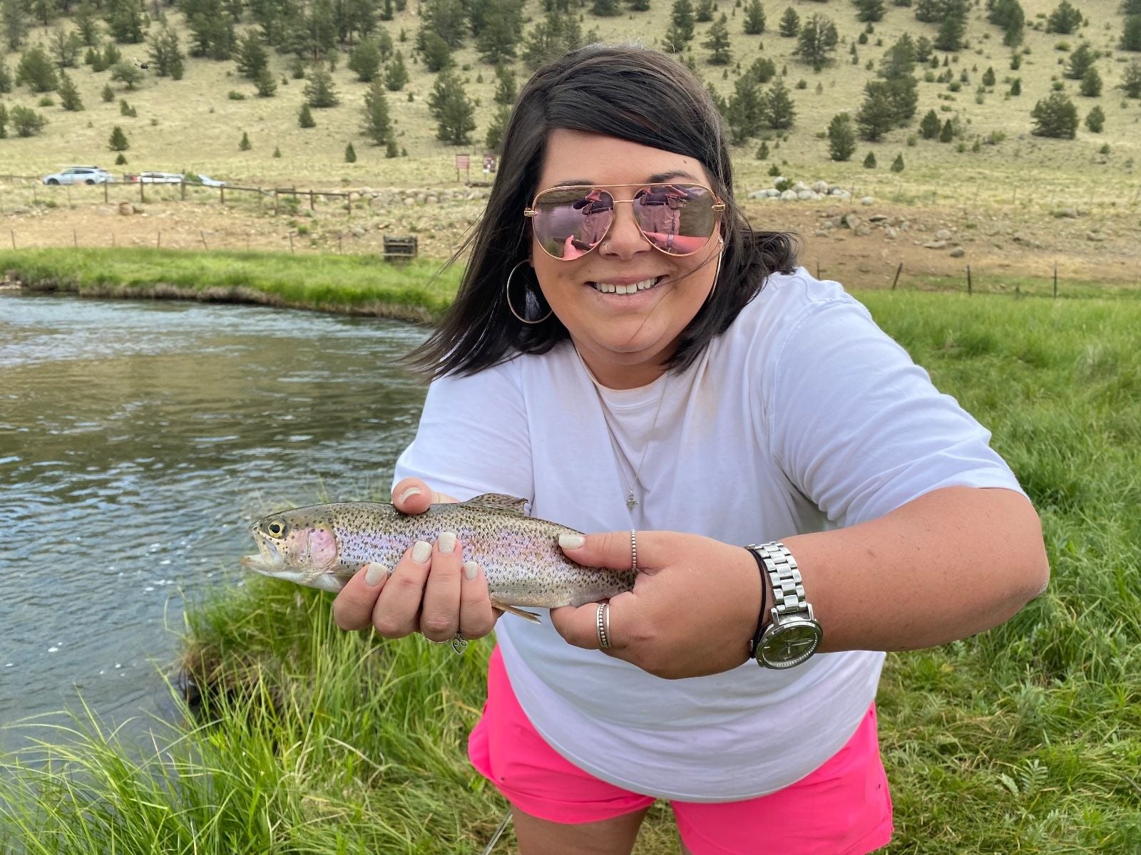 Rainbow Trout caught at Middle Fork South Platte River
