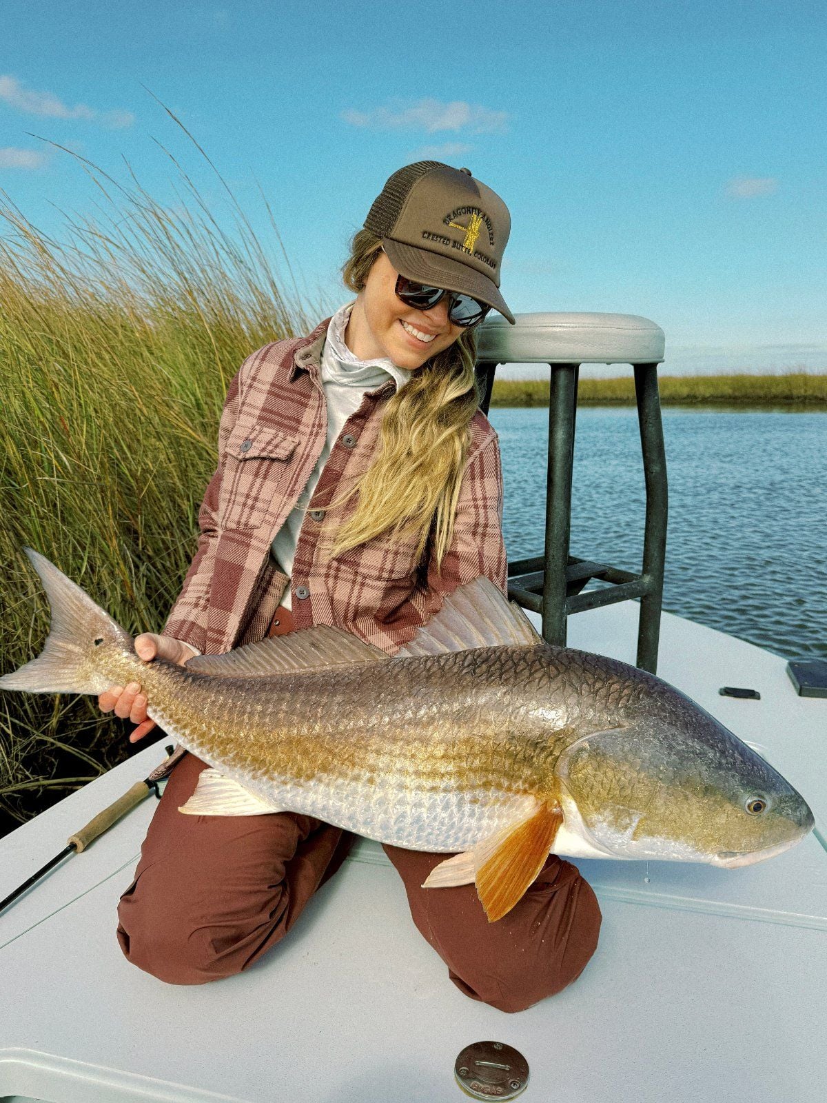 Redfish caught at Louisiana