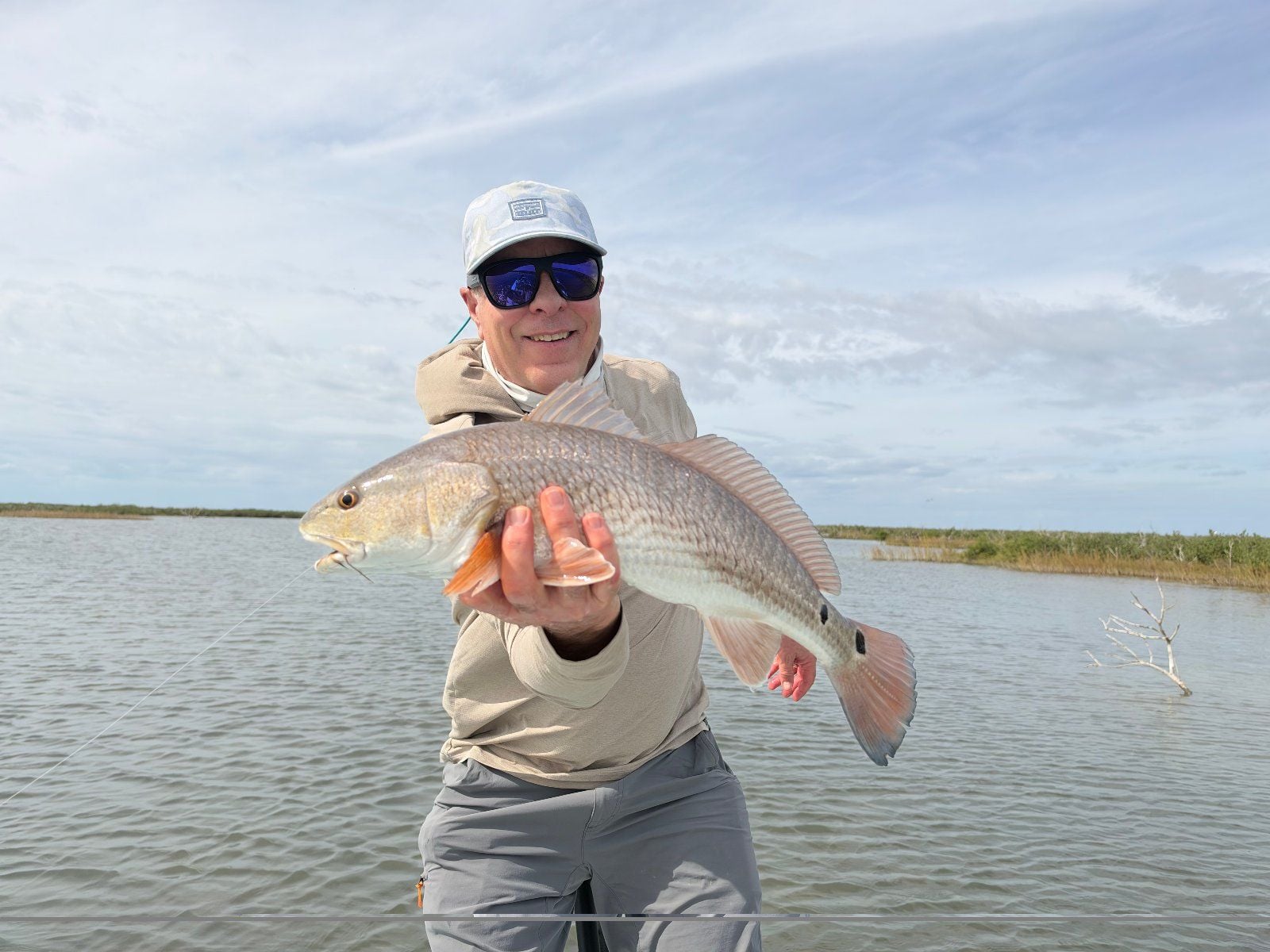 Redfish caught at Port O'Conner, TX